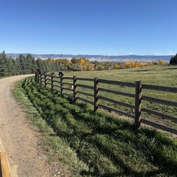 Covered Bridge Ranch - View from the hayride! - Pumpkin Patches Near Me - Montrose, Colorado