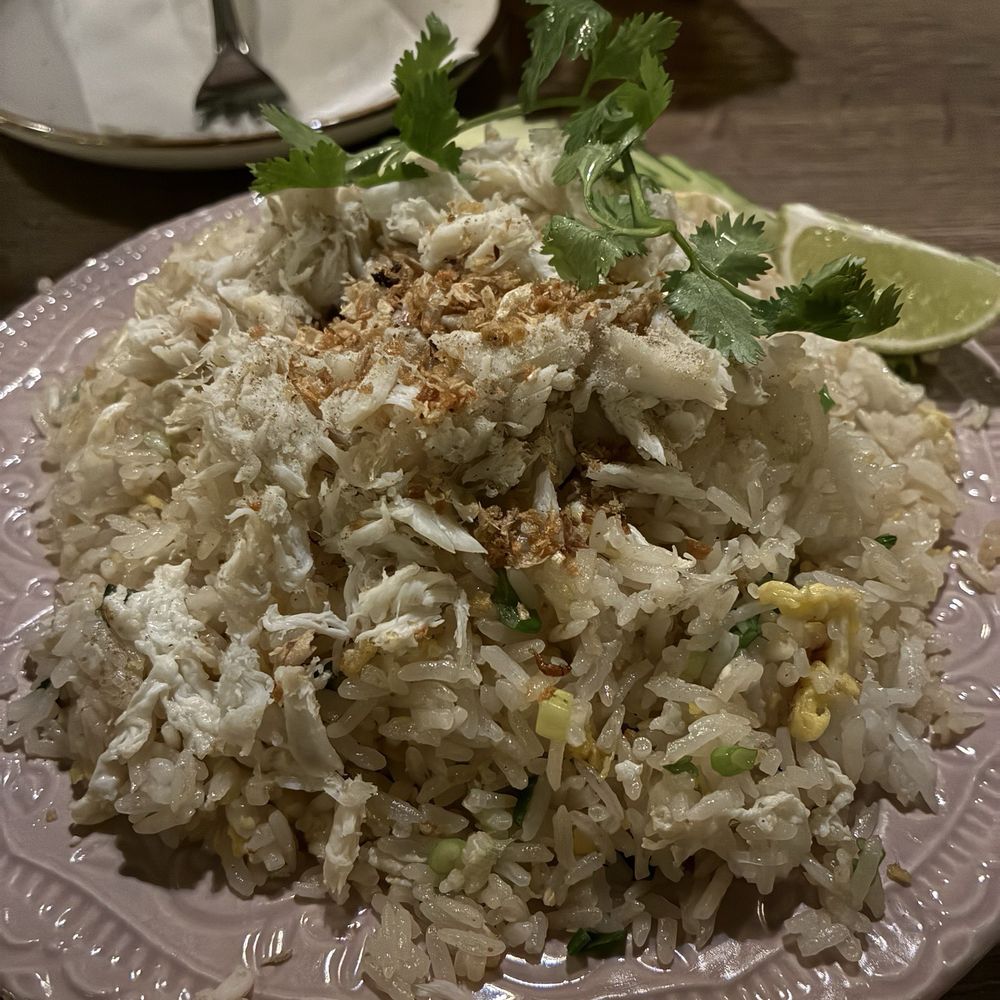 LeDu Thai - Crab fried rice - Thai Near Me - Phoenix, Arizona LeDu Thai - Crab fried rice - Thai Near Me - Phoenix, Arizona