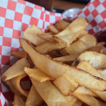 The Den - This is the chicken soft mushoe for friend chicken. Won't order again. Fries worth the teip - Sports Bars Near Me - Houston, Texas The Den - This is the chicken soft mushoe for friend chicken. Won't order again. Fries worth the teip - Sports Bars Near Me - Houston, Texas