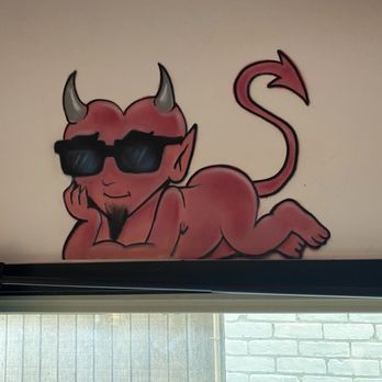 Big Little Hotel - Funny character decoration on the wall. - Hotels Near Me - Denver, Colorado Big Little Hotel - Funny character decoration on the wall. - Hotels Near Me - Denver, Colorado