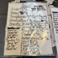 Burgin Farm Stand - "Menu" on 09/26/2026 (pt. 1 of 4)