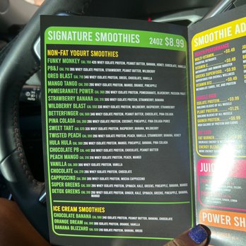 Discount Nutrition Superstore - Menu smoothies - Vitamins & Supplements Near Me - Surprise, Arizona Discount Nutrition Superstore - Menu smoothies - Vitamins & Supplements Near Me - Surprise, Arizona