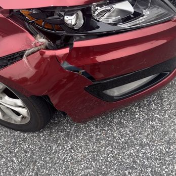 Caliber Collision - Passenger side of car - Body Shops Near Me - Middle River, Maryland