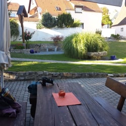 Landhotel "Weißer Hahn" - Biergarten