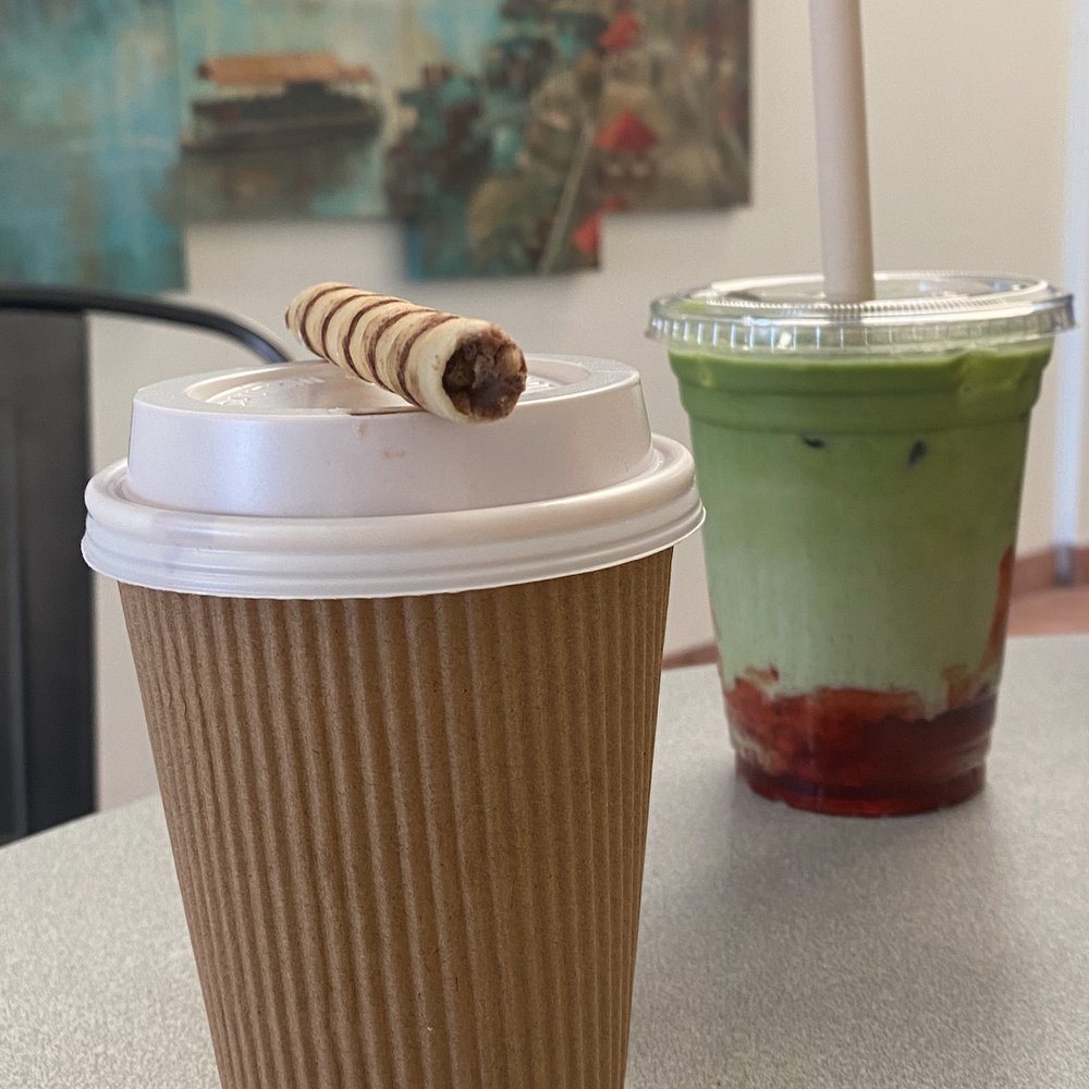 Coffee and Tea Traders - Nutella Latte & Strawberry Matcha Latte - Coffee & Tea Near Me - Alameda, California Coffee and Tea Traders - Nutella Latte & Strawberry Matcha Latte - Coffee & Tea Near Me - Alameda, California