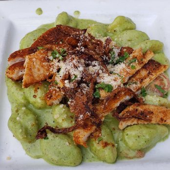 Moonshine Philly - Blackened chicken gnocchi pesto - Gastropubs Near Me - Philadelphia, Pennsylvania Moonshine Philly - Blackened chicken gnocchi pesto - Gastropubs Near Me - Philadelphia, Pennsylvania