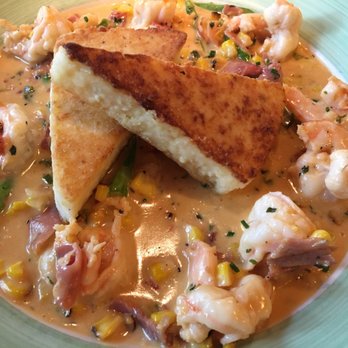 Carlyle - New Orleans Shrimp & Creamy Grit Cake was delicious! Totally recommend this. - New American Near Me - Arlington, Virginia