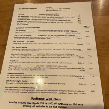 Boathouse Vineyards - Wineries Near Me - Leelanau, Michigan