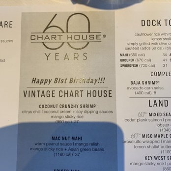 Chart House - Seafood Near Me - Daytona Beach, Florida