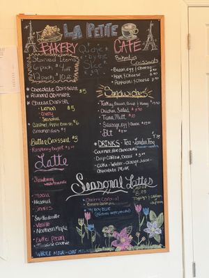Menu photo 1 La Petite Bakery & Cafe Beaver Falls, PA