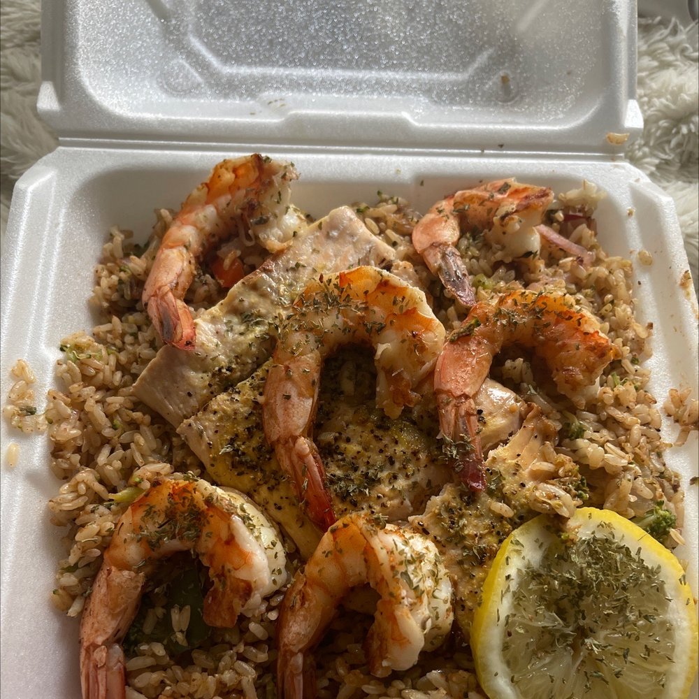 Food from Bizini's Famous Steaks Seafood & Hoagies