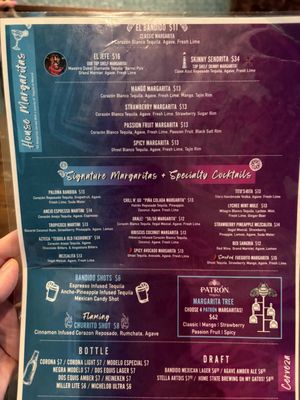 Menu photo 2 Agave Bandido Winter Garden, FL