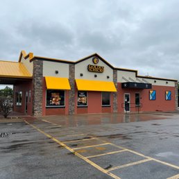 Exterior outside entrance of Golden Chick - Enid, Oklahoma Exterior outside entrance of Golden Chick - Enid, Oklahoma