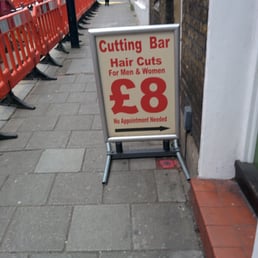 Sign out front