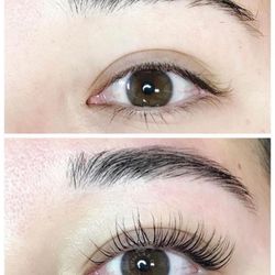 Brows By Amy T - Keratin lash lift and tint makes straight natural lashes visible by lifting and curling them. Lasting up to 8 weeks.