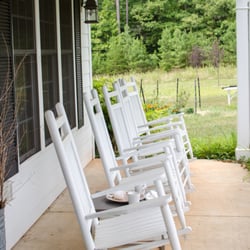 Cheesecake Farms - The front porch of the "mane" house.