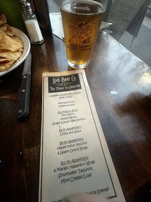 Menu photo 2 Lodi Beer Co Lodi, CA Menu photo 2 Lodi Beer Co Lodi, CA