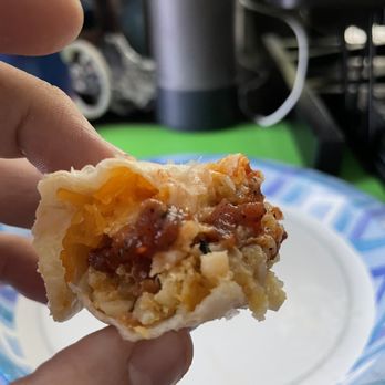 Brick and Flour - Breakfast Burrito - perfect last bite - Mexican Near Me - Glendale, California Brick and Flour - Breakfast Burrito - perfect last bite - Mexican Near Me - Glendale, California