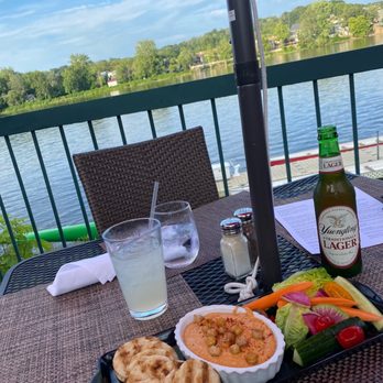 The Landing Restaurant - Hummus. It was super tasty and a great appetizer for two. - New American Near Me - New Hope, Pennsylvania The Landing Restaurant - Hummus. It was super tasty and a great appetizer for two. - New American Near Me - New Hope, Pennsylvania