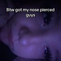 Spirit House Tattoo & Piercing - Me and my newly pierced nose