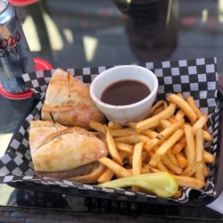 Mustang's Big Ol'grill - Beef Dip Sandwich