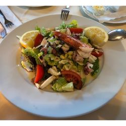 Pizzeria Bella mia - Oktopussalat, super lecker!
