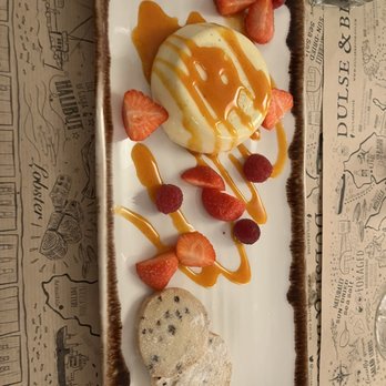 Dulse and Brose - Orange and vanilla pannacotta - Bars Near Me - Portree, HLD Dulse and Brose - Orange and vanilla pannacotta - Bars Near Me - Portree, HLD