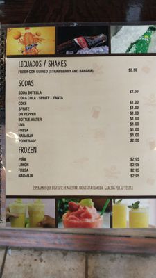 Menu photo 5 La Pupusa Loka Houston, TX