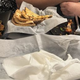 Butter Naan Onion Pakoda Butter Naan Onion Pakoda
