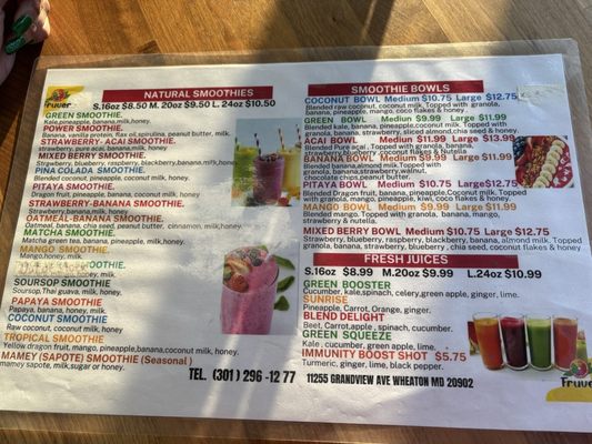 Menu photo 1 Fruver Wheaton, MD
