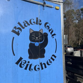 Black Cat Kitchen - Logo!!! Look for it - Food Trucks Near Me - Pawleys Island, South Carolina