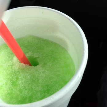 Deri Delite - View of my free slushy - Ice Cream & Frozen Yogurt Near Me - Aurora, Illinois