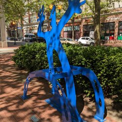 Bike Man - Bike Man in downtown Charleston
