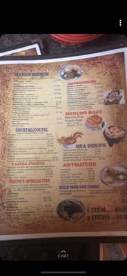 Menu photo 1 Chepe's Mexican Resturant Arvin, CA Menu photo 1 Chepe's Mexican Resturant Arvin, CA