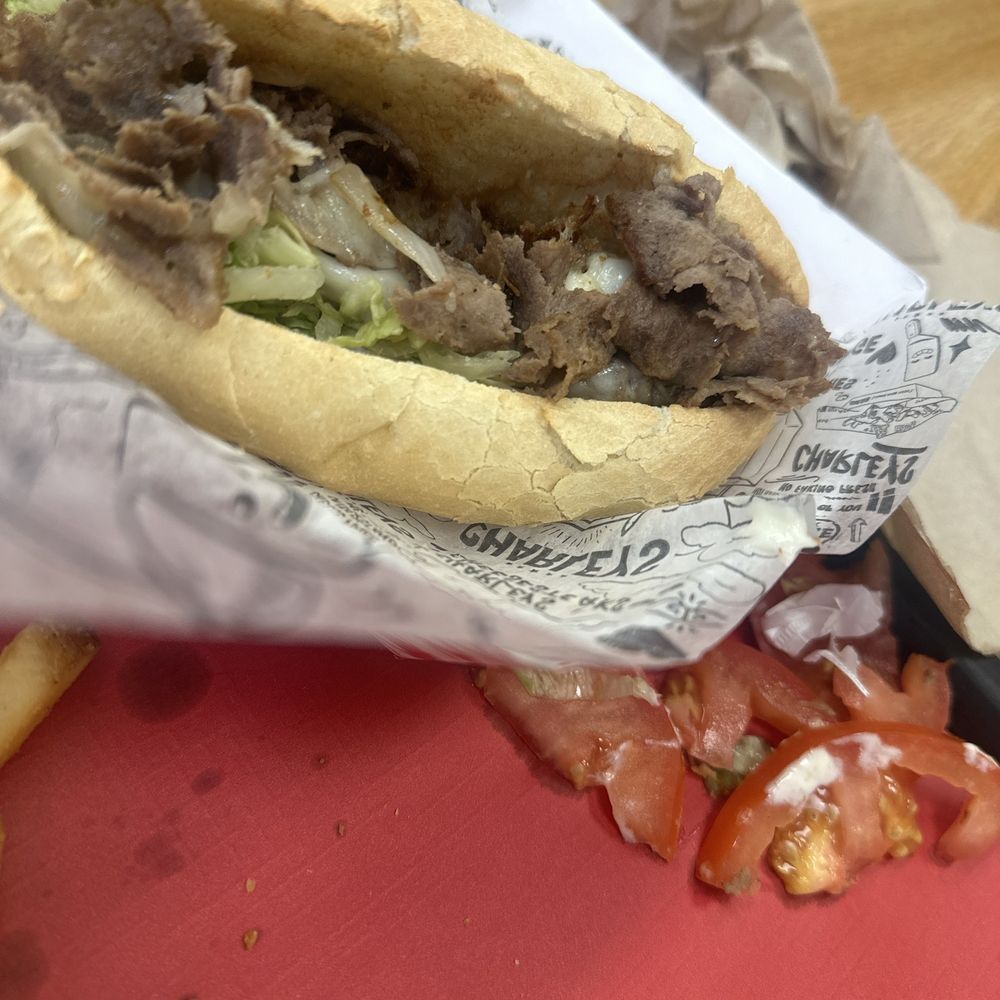 Sad of excuse of a Philly cheesesteak