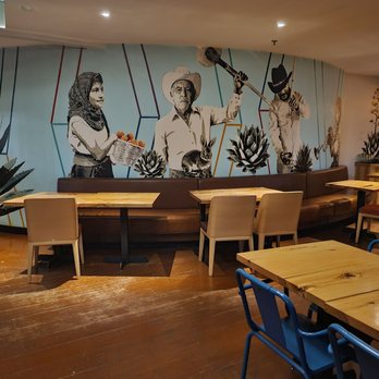 Agave Uptown - Inside mural and seating - Mexican Near Me - Oakland, California Agave Uptown - Inside mural and seating - Mexican Near Me - Oakland, California