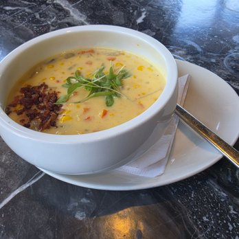 Nick's Newport Beach - Corn Chowder - American Near Me - Newport Beach, California Nick's Newport Beach - Corn Chowder - American Near Me - Newport Beach, California