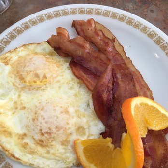 Nano Cafe - Eggs over medium. - American Near Me - Monrovia, California