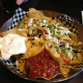 Jasper Brewing Company - Nachos with Chicken - Burgers Near Me - Jasper, Alberta