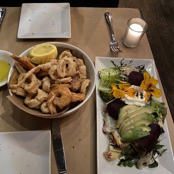 Il Posto Accanto - Fritto misto and fall salad - Italian Near Me - New York, New York