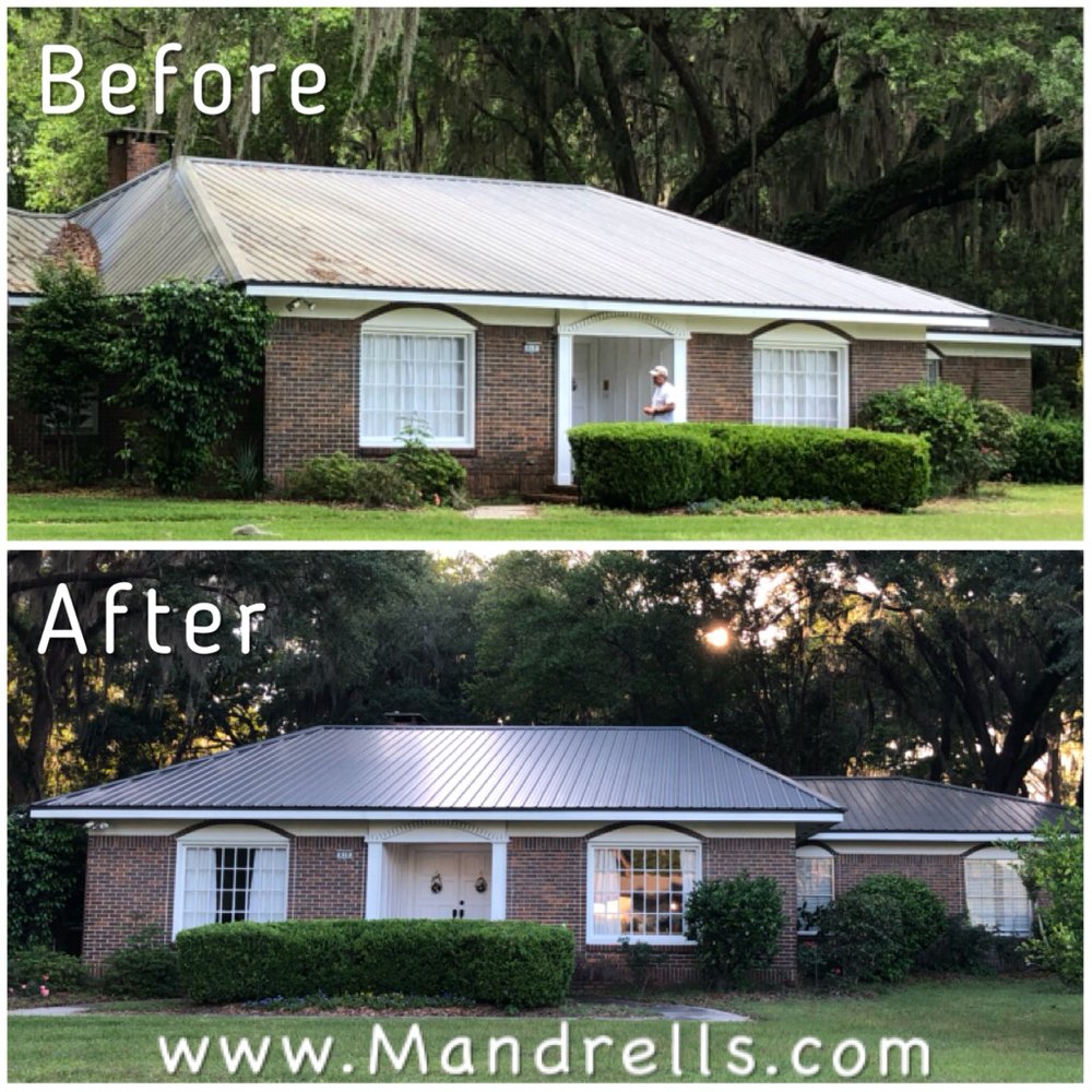 Slide of Mandrell's Pressure Cleaning