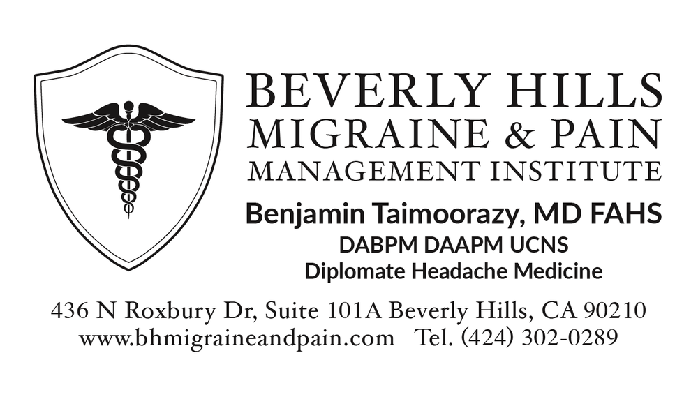 Beverly hills migraine and pain management institute 436 n roxbury dr