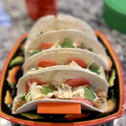 Rosey’s Cocinita  Catering - Rosey's Pollo Rico with pickled radish