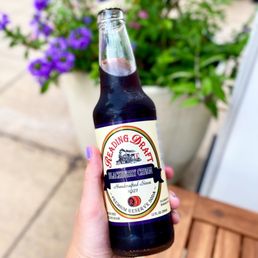 Local Blackberry Cream Soda
