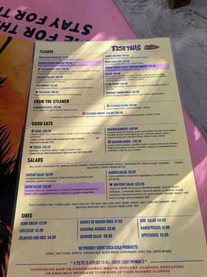 Menu photo 1 Fish Tales Ocean City, MD Menu photo 1 Fish Tales Ocean City, MD