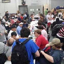 Cornermagic Gaming Center - Typical Saturday, full house of players.