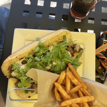 Lazy Turtle - The One Grilled Prime Sliced Steak & Cheese served with fries - Desserts Near Me - Palm Bay, Florida Lazy Turtle - The One Grilled Prime Sliced Steak & Cheese served with fries - Desserts Near Me - Palm Bay, Florida