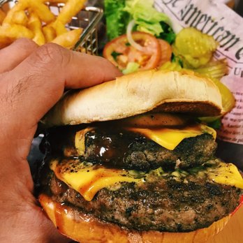 Tejano Grill - Their double cheeseburger is two half-pound patties. Let the gains begin. - Mexican Near Me - Harlingen, Texas Tejano Grill - Their double cheeseburger is two half-pound patties. Let the gains begin. - Mexican Near Me - Harlingen, Texas