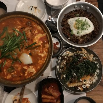 Take31 - Chapaguri and spicy soft tofu soup - Korean Near Me - New York, New York Take31 - Chapaguri and spicy soft tofu soup - Korean Near Me - New York, New York