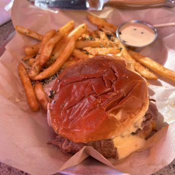 Lazy Dog Restaurant & Bar - Cowboy Ribeye Burger - New American Near Me - Orange, California Lazy Dog Restaurant & Bar - Cowboy Ribeye Burger - New American Near Me - Orange, California